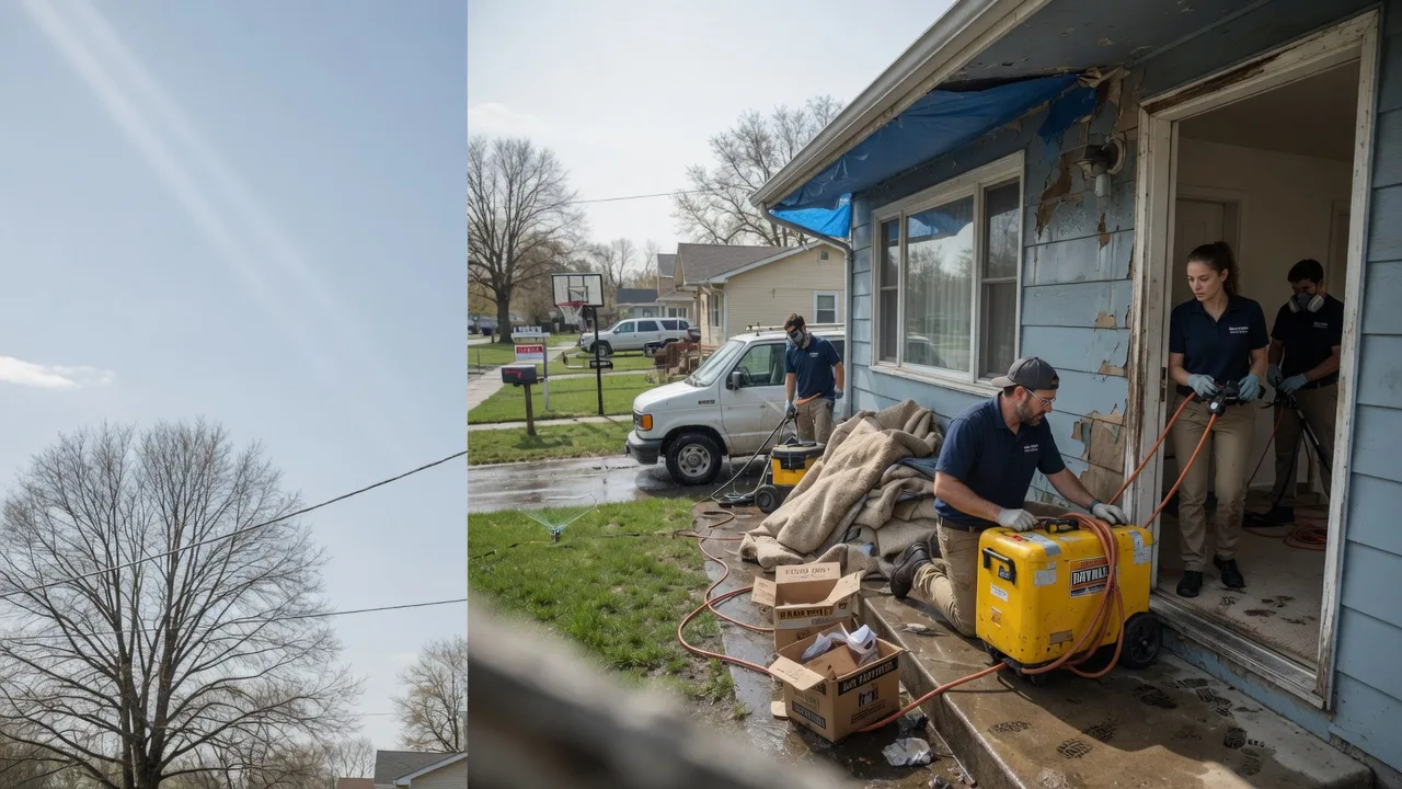 Basement Flood Cleanup in Celina, TX near me